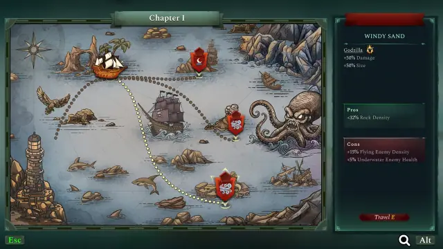 Curse of Pirates Shanties: Ability Controls and Soundtrack